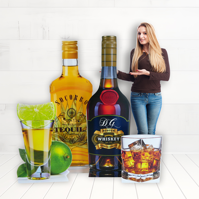 24"x32" Corrugated Plastic Standee/Cutout