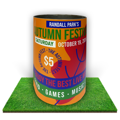 55 Gallon Steel Trash Drum Cover 