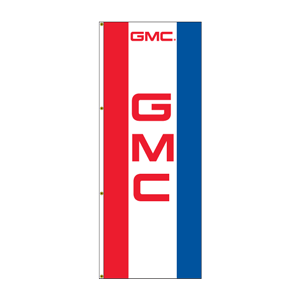 Single Faced Interceptor Drape Flags (Center Panel GMC R/W/B