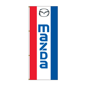 Single Faced Interceptor Drape Flags (Center Panel MAZDA R/R/B