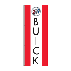 Single Faced Interceptor Drape Flags (Center Panel BUICK R/W/R