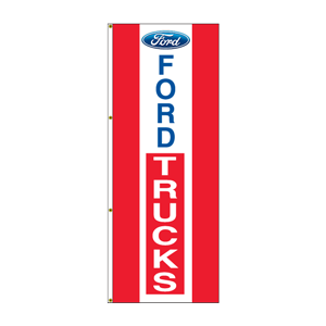 Single Faced Interceptor Drape Flags (Center Panel FORD TRUCKS R/W/R