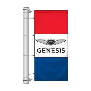 Double Faced Interceptor Drape Flags- (Genesis)