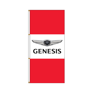 Double Faced Interceptor Drape Flags- (Genesis) R/W/R