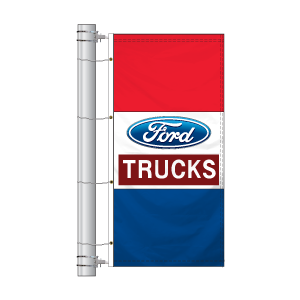 Double Faced Interceptor Drape Flags (Ford Trucks)