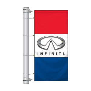 Double Faced Interceptor Drape Flags- (Infiniti)