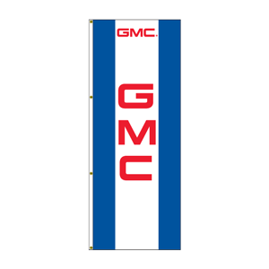 Double Faced Interceptor Drape Flags (Center Panel GMC B/W/B