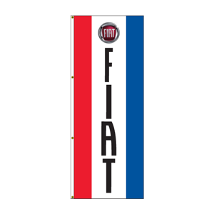 Double Faced Interceptor Drape Flags (Center Panel FIAT R/W/B