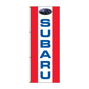 Double Faced Interceptor Drape Flags (Center Panel BUBARU R/W/R