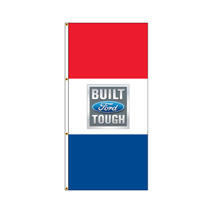 Double Faced Free Flying Drape Flags (BUILD FORD TOUGH)RWB