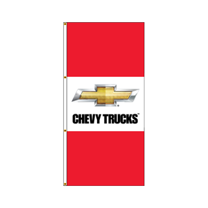 Double Faced Free Flying Drape Flags (Chevy Trucks) RWR
