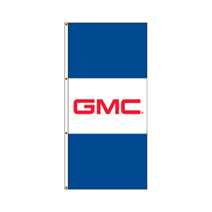 Double Faced Free Flying Drape Flags (GMC) BWB