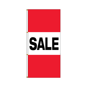Double Faced Free Flying Drape Flags (Sale) RWR