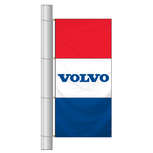 Double Faced Free Flying Drape Flags (Volvo)