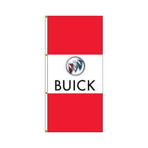 Double Faced Free Flying Drape Flags (NEW BUICK)RWR