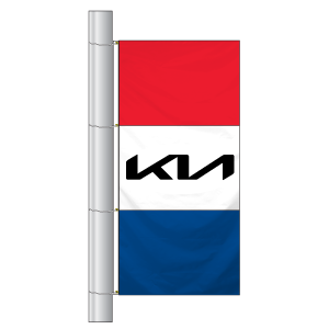 Single Faced Free Flying Drape Flags (KIA)