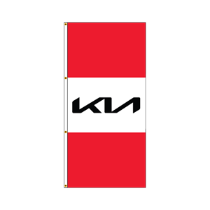 Single Faced Free Flying Drape Flags (KIA) RWR