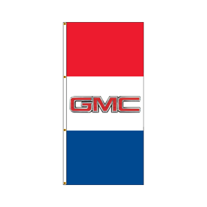 Single Faced Free Flying Drape Flags (GMC) RWB