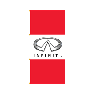 Single Faced Free Flying Drape Flags (Infiniti) RWR