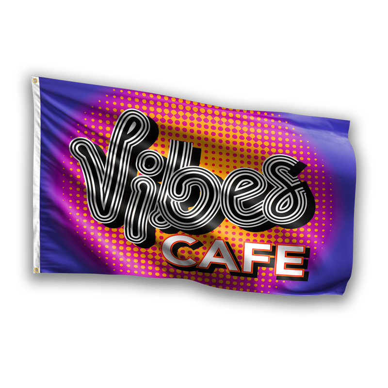 DDPR02.53.52S - CUSTOM POLYESTER 2.5' X 3.5' : Direct Digital 2.5'x3.5' Double Sided Flag